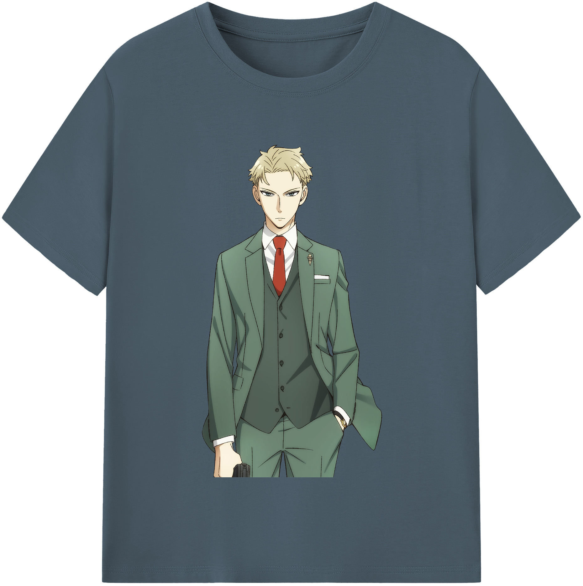 （画像用） SPY×FAMILY间谍家家酒 綿100％半袖Tシャツ（フロントプリント）